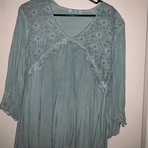 3/4 sleeve blouse